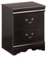 Huey Vineyard Two Drawer Night Stand Milwaukee Furniture of Chicago - Furniture Store in Chicago Serving Humbolt Park, Roscoe Village, Avondale, & Homan Square