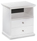 Bostwick Shoals One Drawer Night Stand Milwaukee Furniture of Chicago - Furniture Store in Chicago Serving Humbolt Park, Roscoe Village, Avondale, & Homan Square