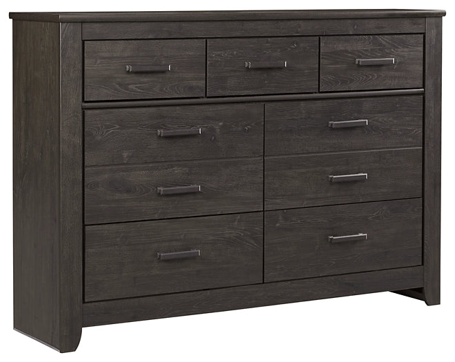 Brinxton Seven Drawer Dresser Milwaukee Furniture of Chicago - Furniture Store in Chicago Serving Humbolt Park, Roscoe Village, Avondale, & Homan Square