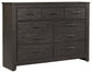 Brinxton Seven Drawer Dresser Milwaukee Furniture of Chicago - Furniture Store in Chicago Serving Humbolt Park, Roscoe Village, Avondale, & Homan Square