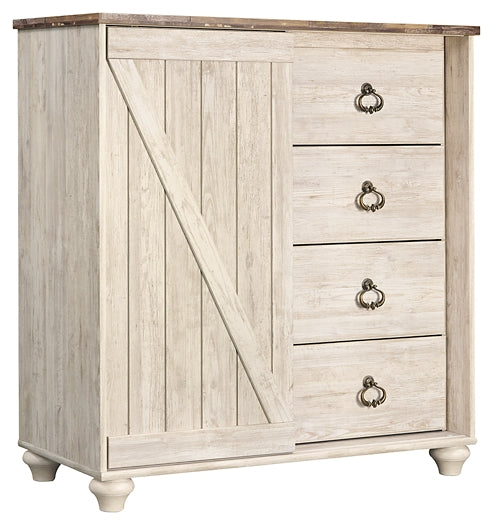Willowton Dressing Chest Milwaukee Furniture of Chicago - Furniture Store in Chicago Serving Humbolt Park, Roscoe Village, Avondale, & Homan Square
