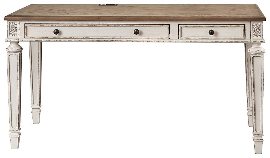 Realyn Home Office Desk Milwaukee Furniture of Chicago - Furniture Store in Chicago Serving Humbolt Park, Roscoe Village, Avondale, & Homan Square