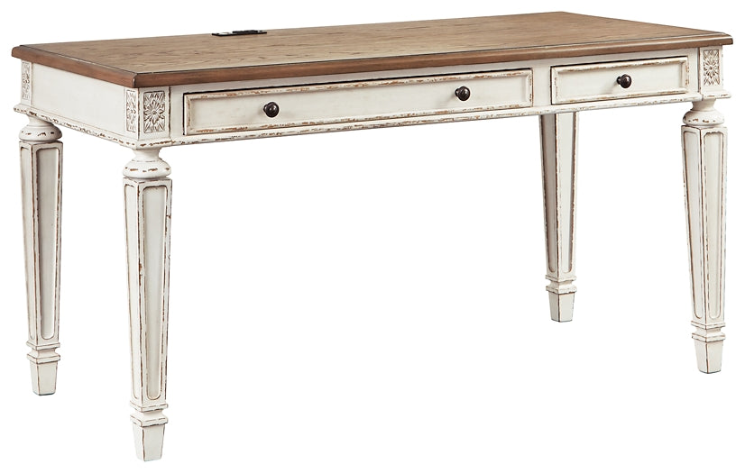 Realyn Home Office Desk Milwaukee Furniture of Chicago - Furniture Store in Chicago Serving Humbolt Park, Roscoe Village, Avondale, & Homan Square