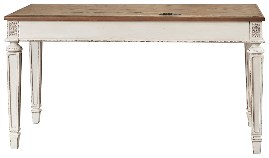 Realyn Home Office Desk Milwaukee Furniture of Chicago - Furniture Store in Chicago Serving Humbolt Park, Roscoe Village, Avondale, & Homan Square