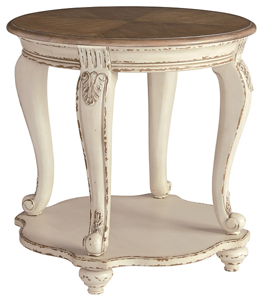 Realyn Round End Table Milwaukee Furniture of Chicago - Furniture Store in Chicago Serving Humbolt Park, Roscoe Village, Avondale, & Homan Square