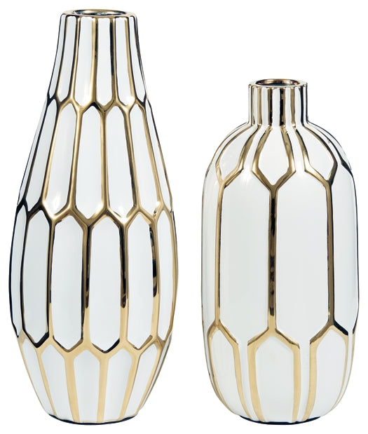 Mohsen Vase Set (2/CN) Milwaukee Furniture of Chicago - Furniture Store in Chicago Serving Humbolt Park, Roscoe Village, Avondale, & Homan Square