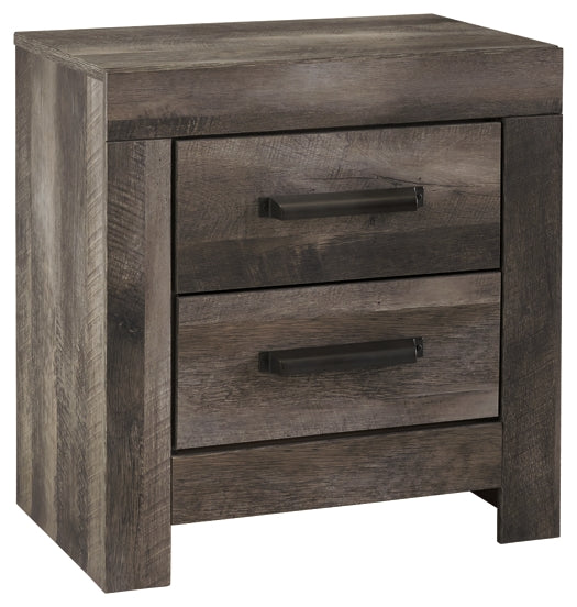 Wynnlow Two Drawer Night Stand Milwaukee Furniture of Chicago - Furniture Store in Chicago Serving Humbolt Park, Roscoe Village, Avondale, & Homan Square