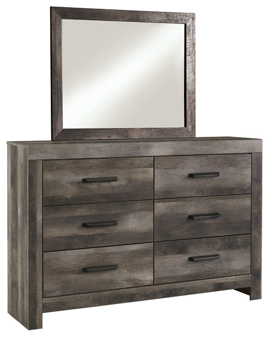 Wynnlow Dresser and Mirror Milwaukee Furniture of Chicago - Furniture Store in Chicago Serving Humbolt Park, Roscoe Village, Avondale, & Homan Square