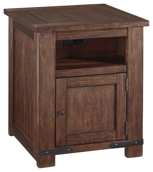 Budmore Rectangular End Table Milwaukee Furniture of Chicago - Furniture Store in Chicago Serving Humbolt Park, Roscoe Village, Avondale, & Homan Square