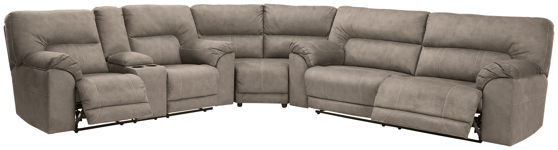 Cavalcade 3-Piece Reclining Sectional Milwaukee Furniture of Chicago - Furniture Store in Chicago Serving Humbolt Park, Roscoe Village, Avondale, & Homan Square