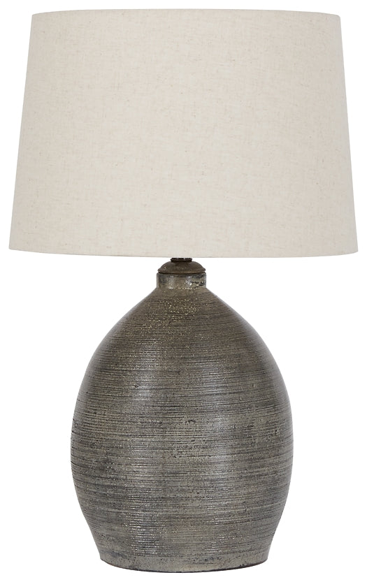 Joyelle Terracotta Table Lamp (1/CN) Milwaukee Furniture of Chicago - Furniture Store in Chicago Serving Humbolt Park, Roscoe Village, Avondale, & Homan Square
