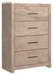 Senniberg Four Drawer Chest Milwaukee Furniture of Chicago - Furniture Store in Chicago Serving Humbolt Park, Roscoe Village, Avondale, & Homan Square