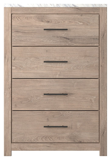 Senniberg Four Drawer Chest Milwaukee Furniture of Chicago - Furniture Store in Chicago Serving Humbolt Park, Roscoe Village, Avondale, & Homan Square