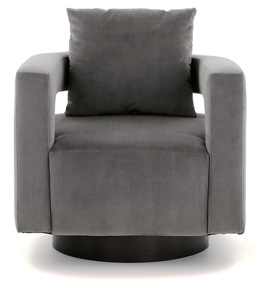 Alcoma Swivel Accent Chair Milwaukee Furniture of Chicago - Furniture Store in Chicago Serving Humbolt Park, Roscoe Village, Avondale, & Homan Square