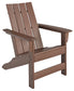 Emmeline Adirondack Chair Milwaukee Furniture of Chicago - Furniture Store in Chicago Serving Humbolt Park, Roscoe Village, Avondale, & Homan Square