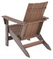 Emmeline Adirondack Chair Milwaukee Furniture of Chicago - Furniture Store in Chicago Serving Humbolt Park, Roscoe Village, Avondale, & Homan Square