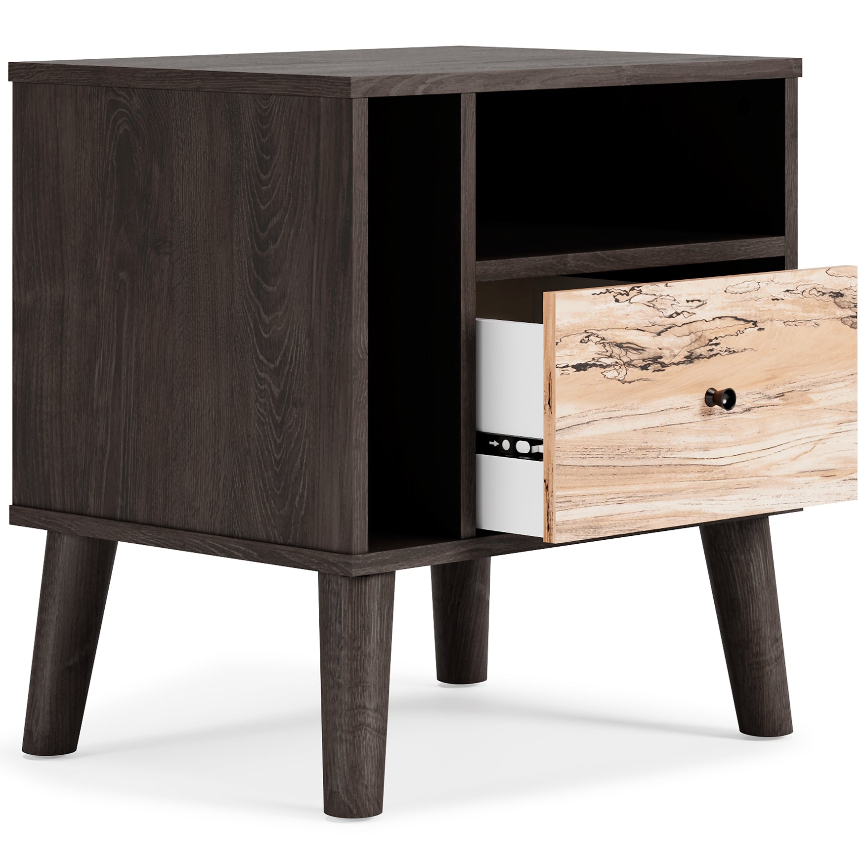 Piperton One Drawer Night Stand Milwaukee Furniture of Chicago - Furniture Store in Chicago Serving Humbolt Park, Roscoe Village, Avondale, & Homan Square