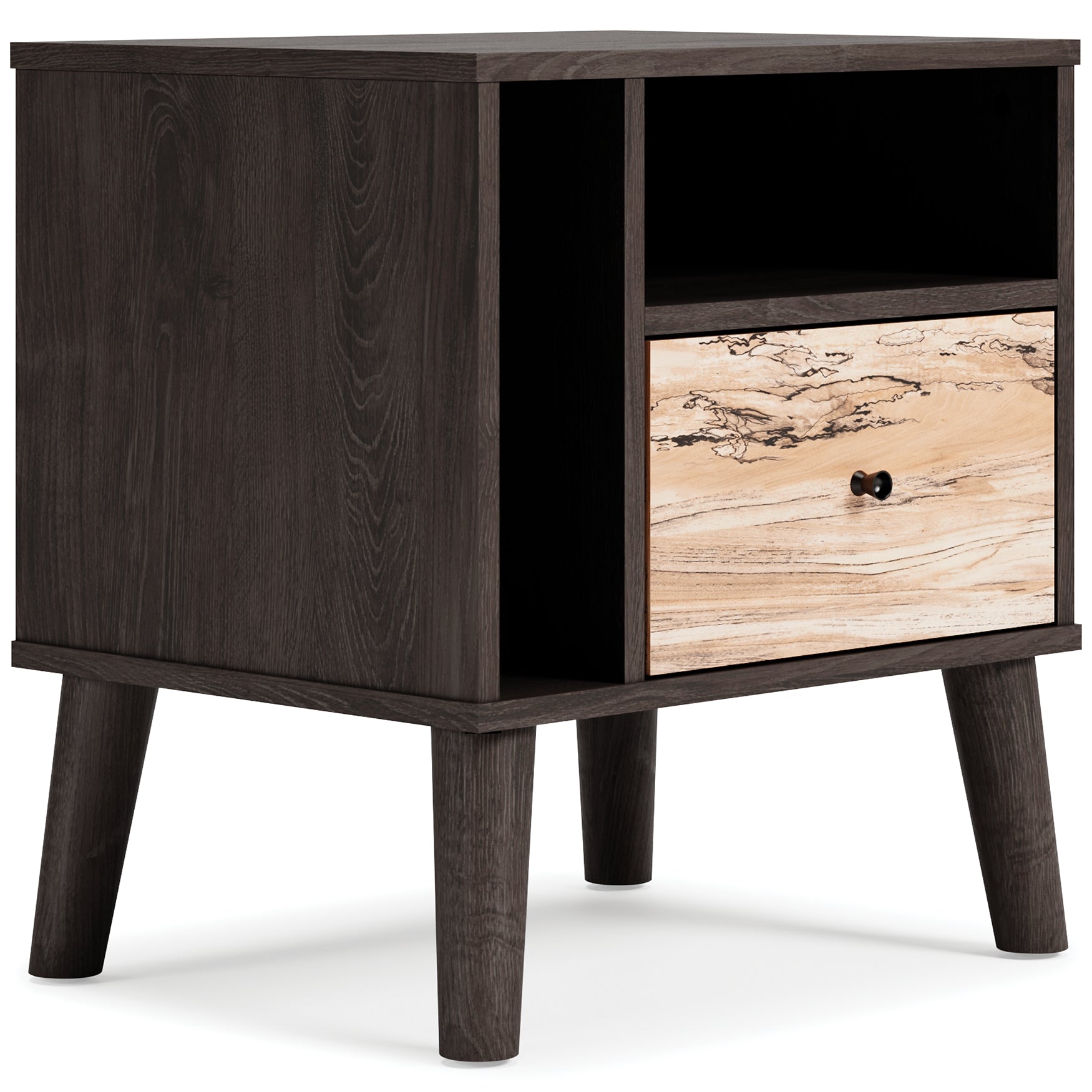 Piperton One Drawer Night Stand Milwaukee Furniture of Chicago - Furniture Store in Chicago Serving Humbolt Park, Roscoe Village, Avondale, & Homan Square