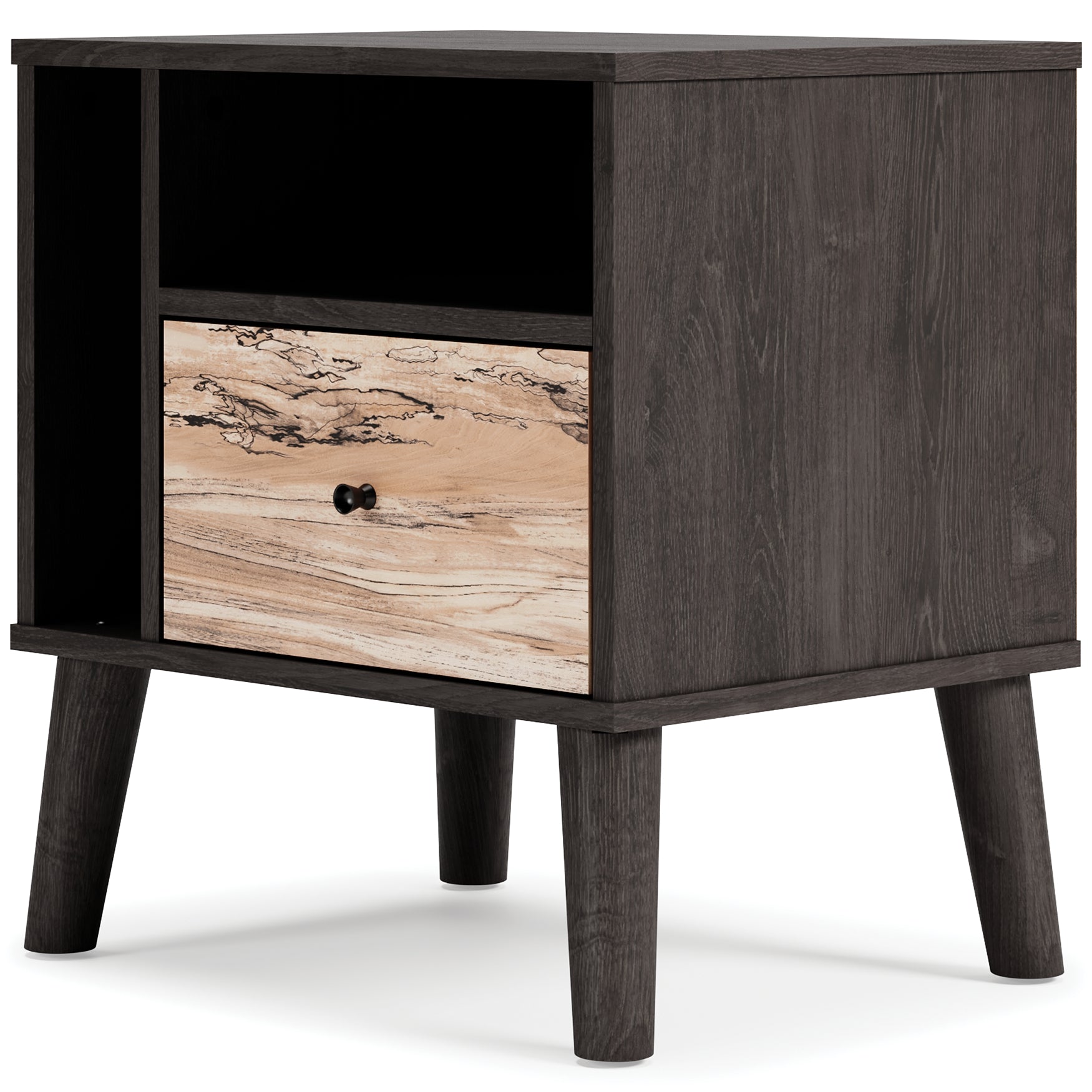 Piperton One Drawer Night Stand Milwaukee Furniture of Chicago - Furniture Store in Chicago Serving Humbolt Park, Roscoe Village, Avondale, & Homan Square