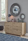 Oliah Six Drawer Dresser Milwaukee Furniture of Chicago - Furniture Store in Chicago Serving Humbolt Park, Roscoe Village, Avondale, & Homan Square