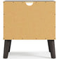 Piperton One Drawer Night Stand Milwaukee Furniture of Chicago - Furniture Store in Chicago Serving Humbolt Park, Roscoe Village, Avondale, & Homan Square