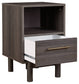 Brymont One Drawer Night Stand Milwaukee Furniture of Chicago - Furniture Store in Chicago Serving Humbolt Park, Roscoe Village, Avondale, & Homan Square