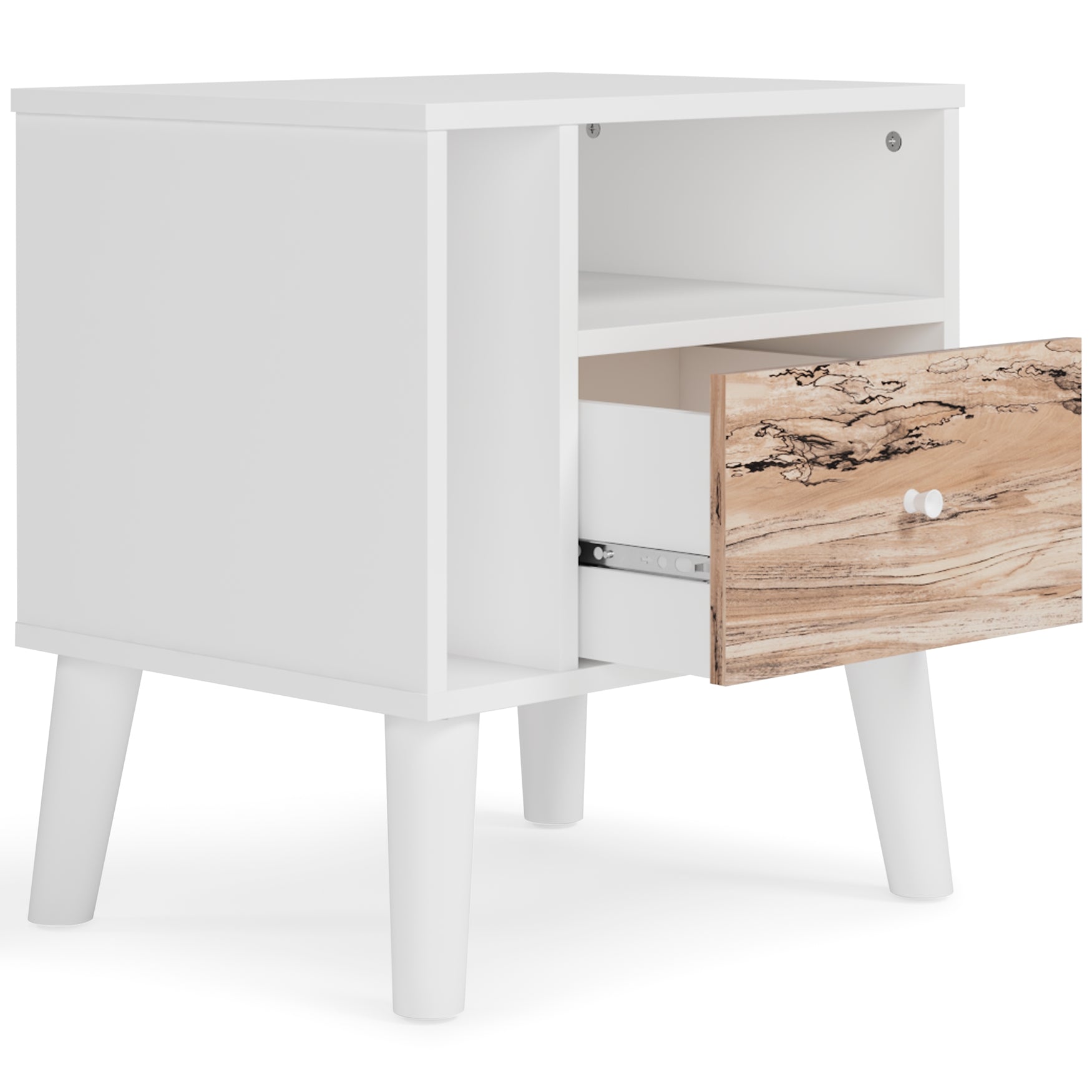 Piperton One Drawer Night Stand Milwaukee Furniture of Chicago - Furniture Store in Chicago Serving Humbolt Park, Roscoe Village, Avondale, & Homan Square
