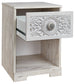 Paxberry One Drawer Night Stand Milwaukee Furniture of Chicago - Furniture Store in Chicago Serving Humbolt Park, Roscoe Village, Avondale, & Homan Square