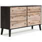 Piperton Six Drawer Dresser Milwaukee Furniture of Chicago - Furniture Store in Chicago Serving Humbolt Park, Roscoe Village, Avondale, & Homan Square