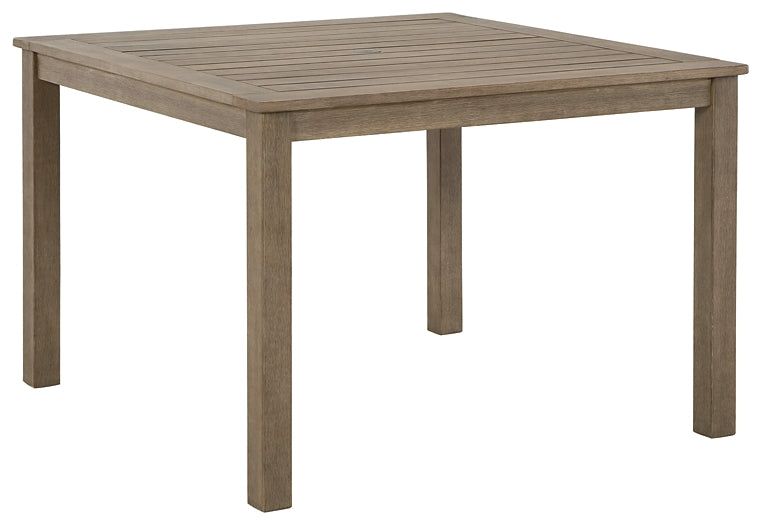 Aria Plains Square Dining Table w/UMB OPT Milwaukee Furniture of Chicago - Furniture Store in Chicago Serving Humbolt Park, Roscoe Village, Avondale, & Homan Square