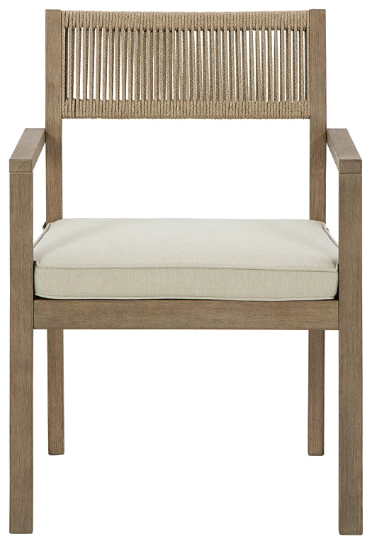Aria Plains Arm Chair With Cushion (2/CN) Milwaukee Furniture of Chicago - Furniture Store in Chicago Serving Humbolt Park, Roscoe Village, Avondale, & Homan Square