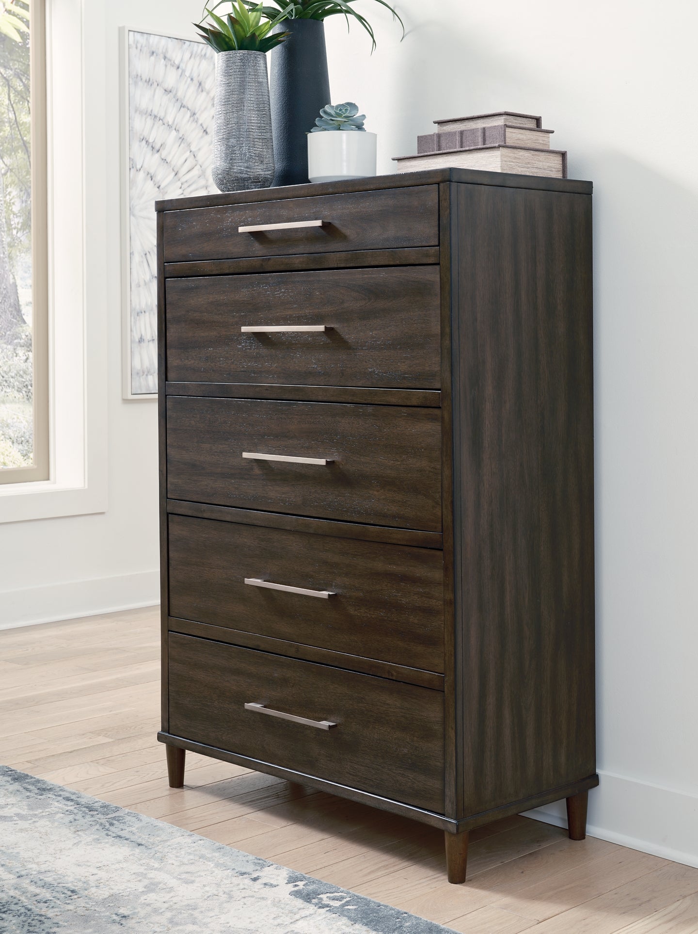 Wittland Five Drawer Chest Milwaukee Furniture of Chicago - Furniture Store in Chicago Serving Humbolt Park, Roscoe Village, Avondale, & Homan Square