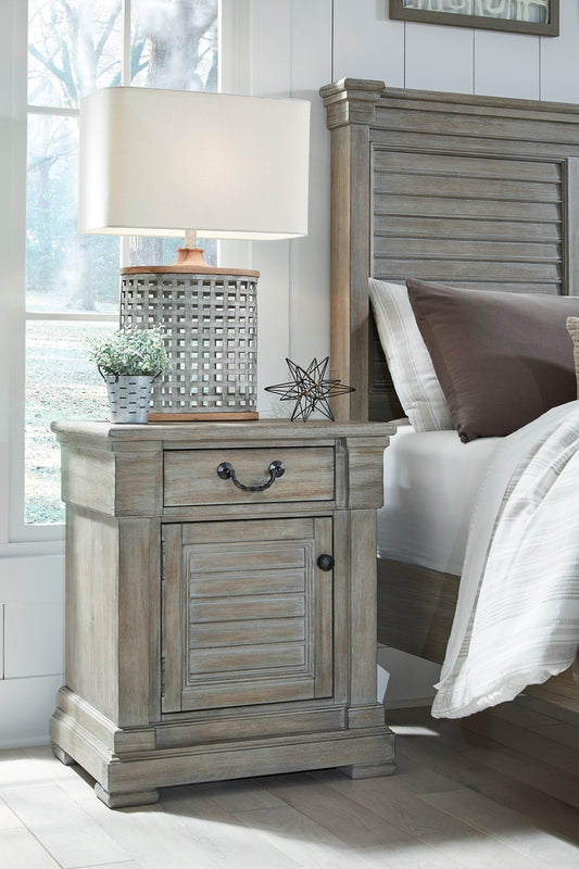 Moreshire One Drawer Night Stand Milwaukee Furniture of Chicago - Furniture Store in Chicago Serving Humbolt Park, Roscoe Village, Avondale, & Homan Square