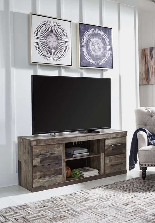 Derekson LG TV Stand w/Fireplace Option Milwaukee Furniture of Chicago - Furniture Store in Chicago Serving Humbolt Park, Roscoe Village, Avondale, & Homan Square