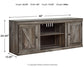 Wynnlow LG TV Stand w/Fireplace Option Milwaukee Furniture of Chicago - Furniture Store in Chicago Serving Humbolt Park, Roscoe Village, Avondale, & Homan Square