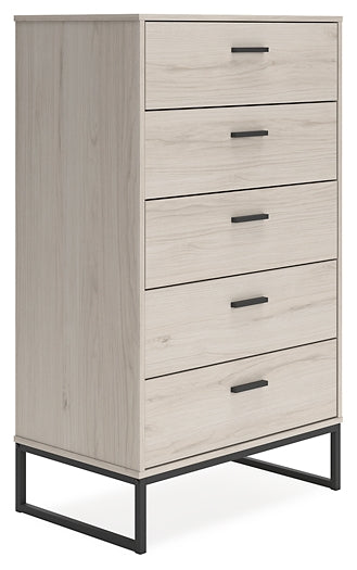 Socalle Five Drawer Chest Milwaukee Furniture of Chicago - Furniture Store in Chicago Serving Humbolt Park, Roscoe Village, Avondale, & Homan Square