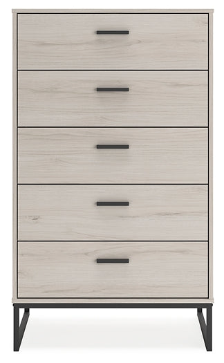 Socalle Five Drawer Chest Milwaukee Furniture of Chicago - Furniture Store in Chicago Serving Humbolt Park, Roscoe Village, Avondale, & Homan Square