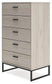 Socalle Five Drawer Chest Milwaukee Furniture of Chicago - Furniture Store in Chicago Serving Humbolt Park, Roscoe Village, Avondale, & Homan Square