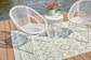 Mandarin Cape Chairs w/Table Set (3/CN) Milwaukee Furniture of Chicago - Furniture Store in Chicago Serving Humbolt Park, Roscoe Village, Avondale, & Homan Square