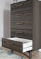 Brymont Five Drawer Chest Milwaukee Furniture of Chicago - Furniture Store in Chicago Serving Humbolt Park, Roscoe Village, Avondale, & Homan Square