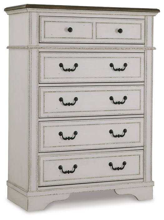 Brollyn Five Drawer Chest Milwaukee Furniture of Chicago - Furniture Store in Chicago Serving Humbolt Park, Roscoe Village, Avondale, & Homan Square