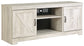 Bellaby LG TV Stand w/Fireplace Option Milwaukee Furniture of Chicago - Furniture Store in Chicago Serving Humbolt Park, Roscoe Village, Avondale, & Homan Square