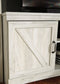 Bellaby LG TV Stand w/Fireplace Option Milwaukee Furniture of Chicago - Furniture Store in Chicago Serving Humbolt Park, Roscoe Village, Avondale, & Homan Square