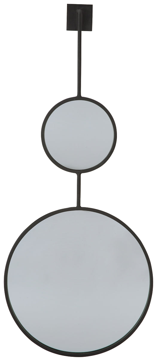 Brewer Accent Mirror Milwaukee Furniture of Chicago - Furniture Store in Chicago Serving Humbolt Park, Roscoe Village, Avondale, & Homan Square