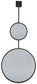 Brewer Accent Mirror Milwaukee Furniture of Chicago - Furniture Store in Chicago Serving Humbolt Park, Roscoe Village, Avondale, & Homan Square