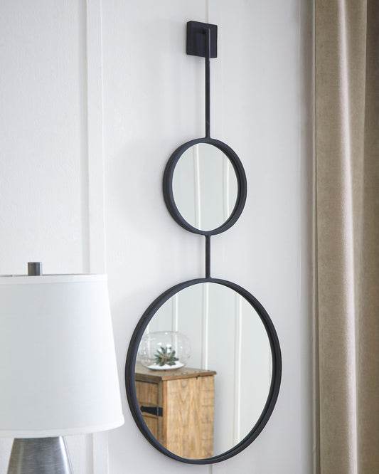 Brewer Accent Mirror Milwaukee Furniture of Chicago - Furniture Store in Chicago Serving Humbolt Park, Roscoe Village, Avondale, & Homan Square