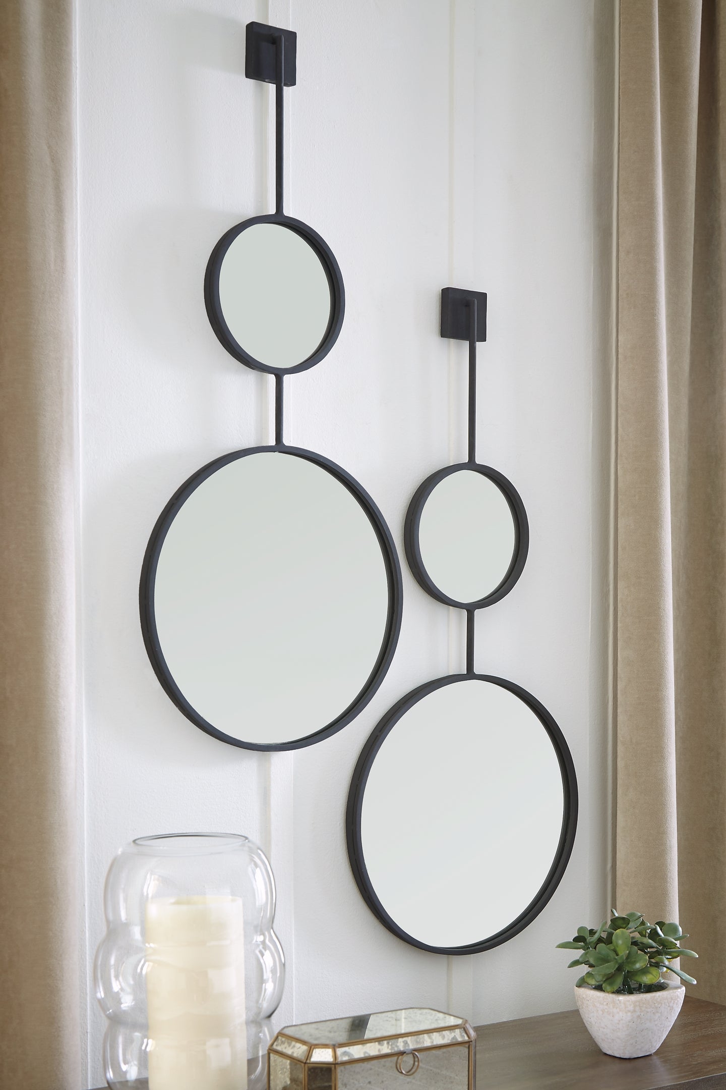 Brewer Accent Mirror Milwaukee Furniture of Chicago - Furniture Store in Chicago Serving Humbolt Park, Roscoe Village, Avondale, & Homan Square