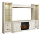 Bellaby 4-Piece Entertainment Center with Electric Fireplace Milwaukee Furniture of Chicago - Furniture Store in Chicago Serving Humbolt Park, Roscoe Village, Avondale, & Homan Square