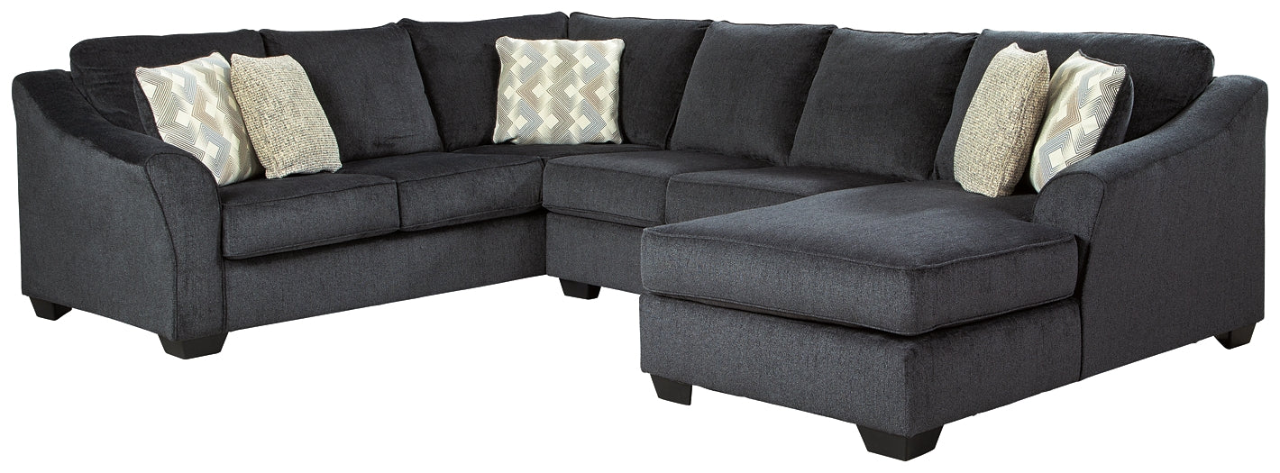 Eltmann 3-Piece Sectional with Chaise Milwaukee Furniture of Chicago - Furniture Store in Chicago Serving Humbolt Park, Roscoe Village, Avondale, & Homan Square