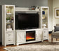 Bellaby 4-Piece Entertainment Center with Fireplace Milwaukee Furniture of Chicago - Furniture Store in Chicago Serving Humbolt Park, Roscoe Village, Avondale, & Homan Square